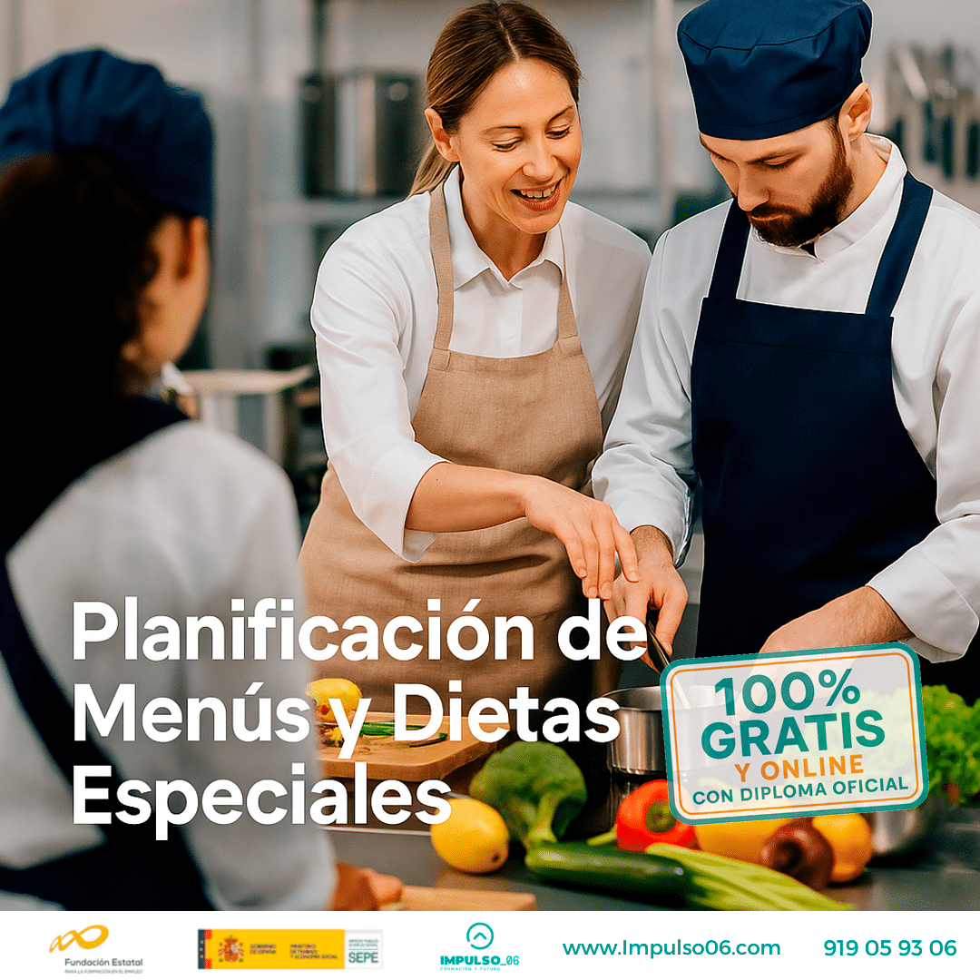 Imagen del curso Planificación de Menús y Dietas Especiales (HOTR0033)
